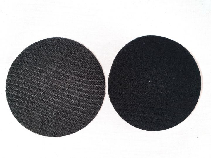 150 mm - mousse velcro plein, épaisseur 11 mm, intermédiaire pour plateau